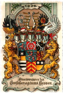 Historisches Wappen Hessen